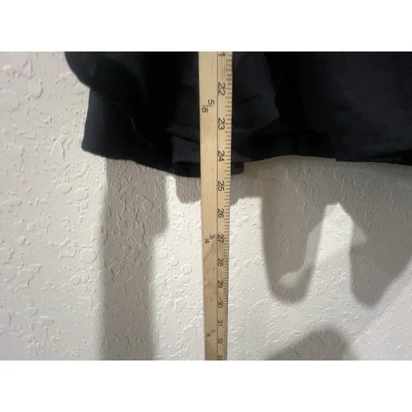 New Old Navy Top Black 4X Babydoll Poet Boho Cottagecore Vacation Prairie - Picture 4 of 8